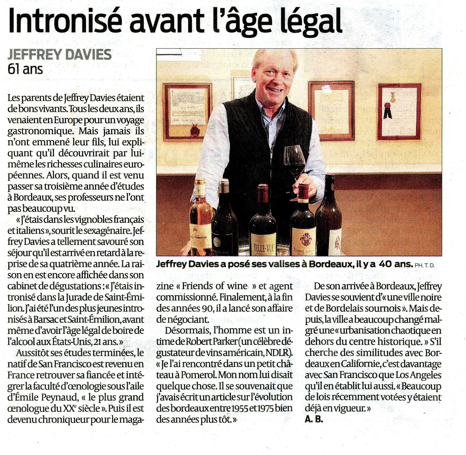 Article Presse Le Monde
